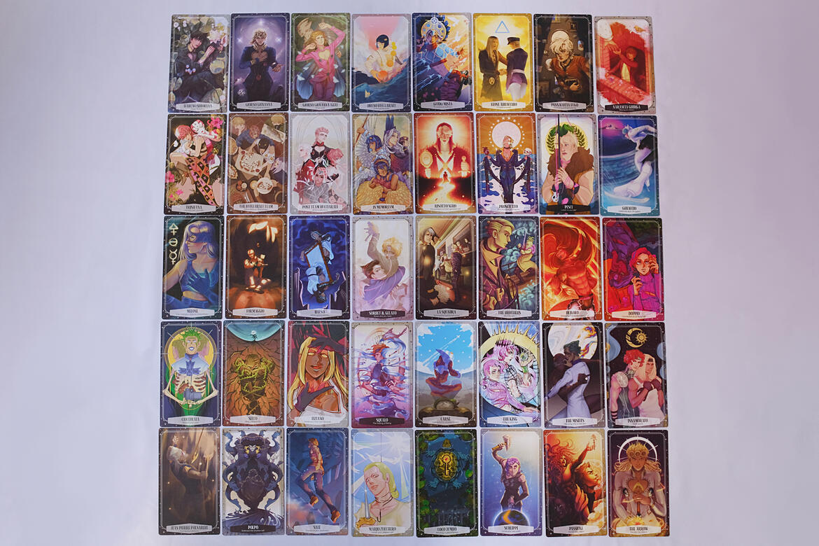 The full 40-card deck