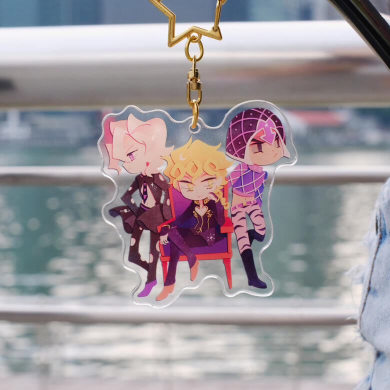 Peptosis's acrylic charm